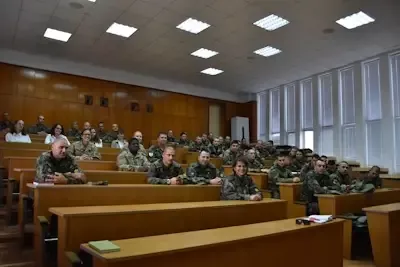 Екип по гражданско – военно сътрудничество към Посолството на САЩ посетиха НВУ „Васил Левски“