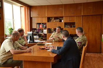 Командирът на Британския екип за обучение на военни съветници BMATT (CZ) полк. Пол Морис беше гост на Националния военен университет „Васил Левски“