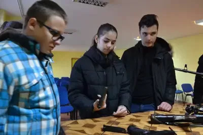 Ученици от Гимназията по строителство бяха в НВУ
