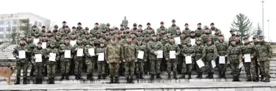 67 резервисти приключиха обучението си в регион Велико Търново