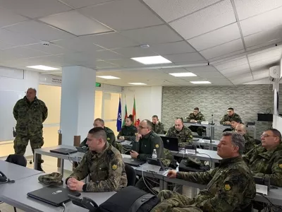 Курсанти-випускници бяха на практически занятия в София