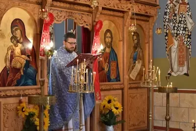 Света литургия и курбан в чест на храмовия празник на храма „Св. Седмочисленици“ в НВУ