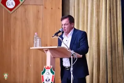 Стоян Саладинов изнесе лекция пред личния състав на НВУ