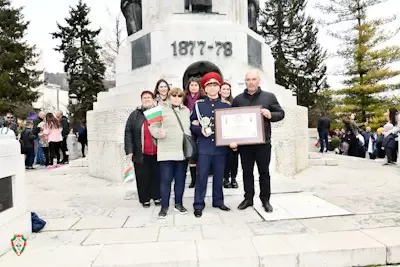 Военната професия е в кръвта на курсант-старшина Даниел Костов