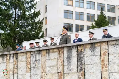 Ритуал по сдаване и приемане на длъжността „началник на Националния военен университет „Васил Левски“