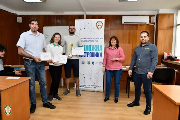 Финал на десетото юбилейно състезание по приложна електроника за курсанти и студенти