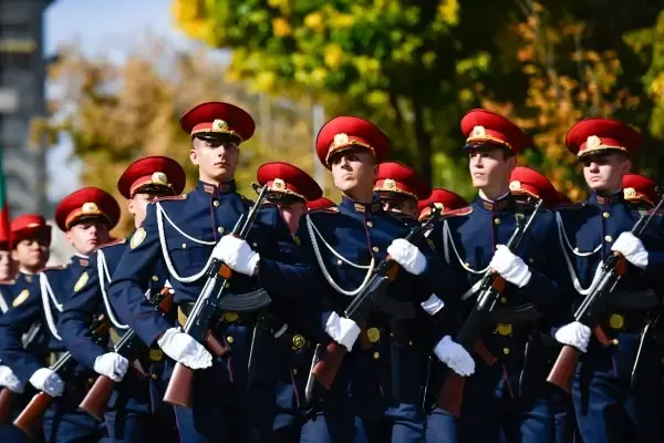 Курсантите-първокурсници от 153-тия випуск на НВУ „Васил Левски“ положиха военна клетва