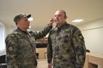 Старшина Йонко Христов обучава кадетите със специални слушалки с костна проводимост